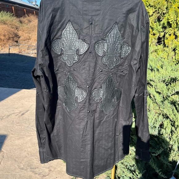 Mens Xl BLACK LABEL BUCKLE ATHLETIC FIT LONG SLEEVED SHIRT GREAT CONDITION - Picture 6 of 7